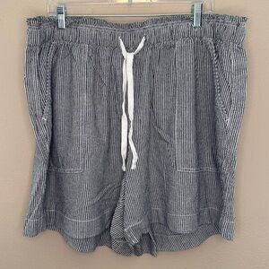 NWT Lane Bryant High Soft Slub Mid Rise Shorts 18/20